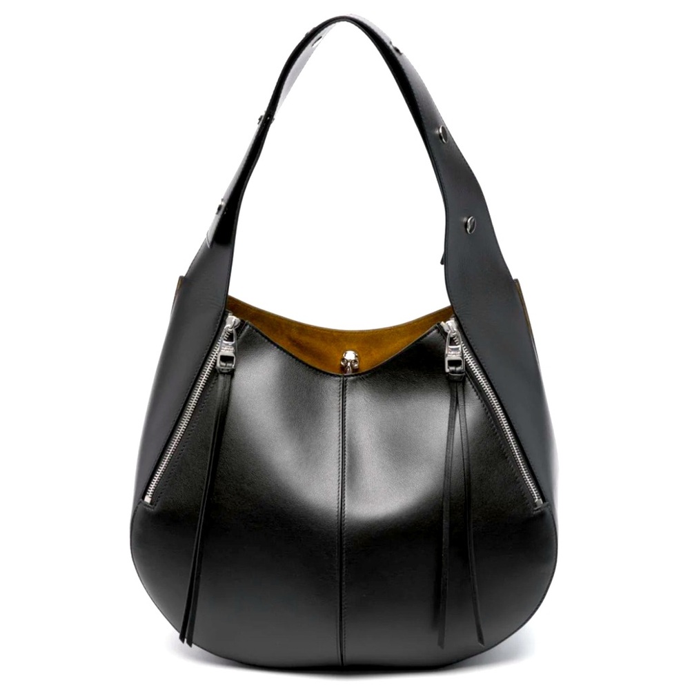 Alexander McQUEEN The Skull Medium Leather Hobo